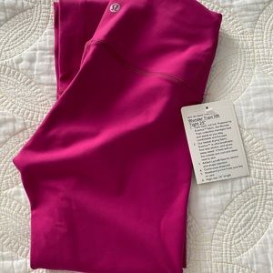 Lululemon Wunder train HR tight 25 inch